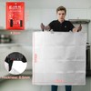 DOKIBI Emergency Fire Blanket, 40"x40" Fiberglass Suppression Fire Retardant Blankets