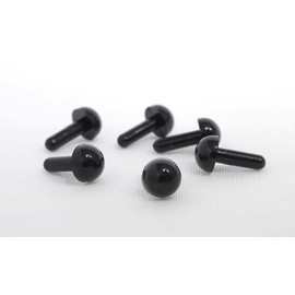 ハマナカ あみぐるみEYE ソリッドアイ 約5mm ブラック 差込式 6コ入り H221-305-1