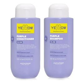 Yellow Silver Shampoo 500 Ml + Acondicionador 500 Ml