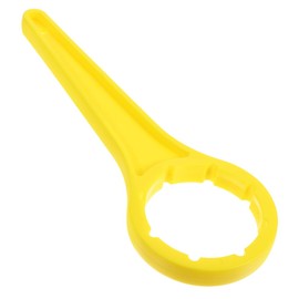 Yellow Plastic Bucket Lid Wrench, 20-30L Drum Cap Opener Tool, Easy-to-Use Gallon Barrel Lid Remover for Home and Industrial Use