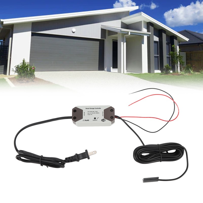 Smart Garage Controller 100‑240V ABS Smartphone App Control Wifi Smart