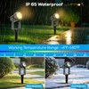 ZYAN Low Voltage Landscape Lights LED Landscape Lighting with Sensor,