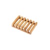 Bamboo Naturals Bar Soap Dish for Sink or Shower, Odor