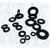 M3 Black Rubber Washers DIN 125 (Pack of 20) From