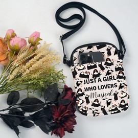 UJIMS Sister Musical Inspired Crossbody Bag Sister Musical Lover Gift Sister The Musical Merchandise Sister Fan Gift (SisterMusicalBAG)