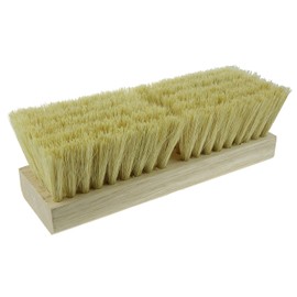 Weiler 44028 Deck Scrub Brush, White Tampico Fill, 10