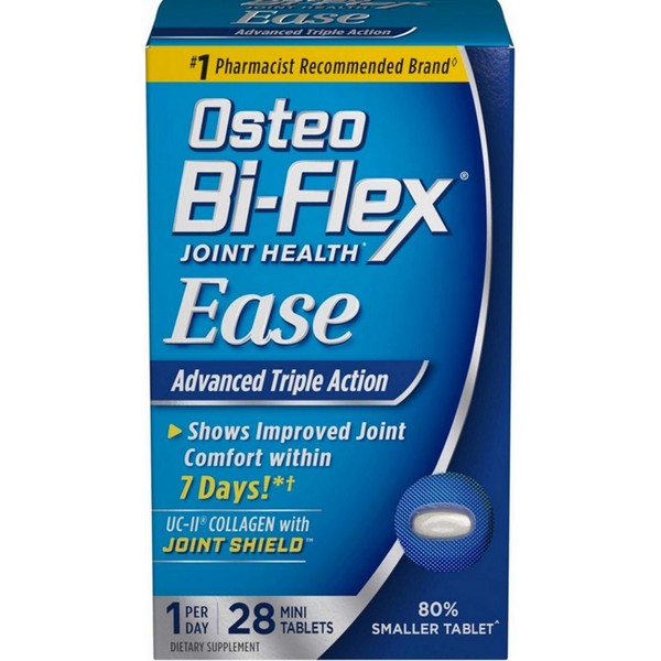 Osteo Bi-Flex Joint Health Ease Triple Action, 28 Mini-Tabs (Pack of 2)