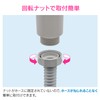 gaona (GAONA) gaona For Sink Drain Hose 1 m Gray