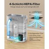 Touchless Vacuum Automatic Dustpan, Bagless, 20Kpa Suction & Auto Sensors