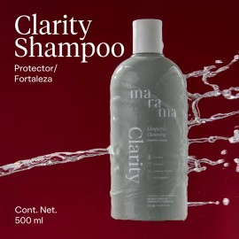 Marama Shampoo Clarity sin Parabenos 500 ml Vegano | Herbal Fortalece el Cabello - Tratamiento para Cabello Maltratado - Shampoo Anticaspa - Anti Friz