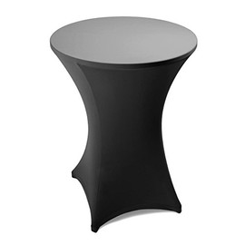 Estexo Home&Garden Bar Table Cover Diameter 60, 70, 80 cm – Various Colours – Bar Table Cover Bistro Table Cover Bar Table Covers (Diameter 70 cm, Anthracite)
