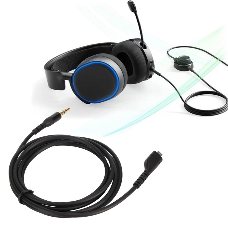Replacement Audio Cable for SteelSeries Arctis 3 Arctis 5 Arctis