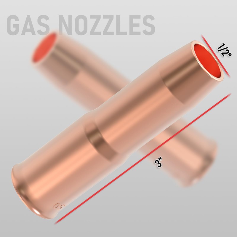 YESWELDER MIG Welding Gun Kit .035" Tip-Nozzle-Diffuser-Adapter for Lincoln Magnum