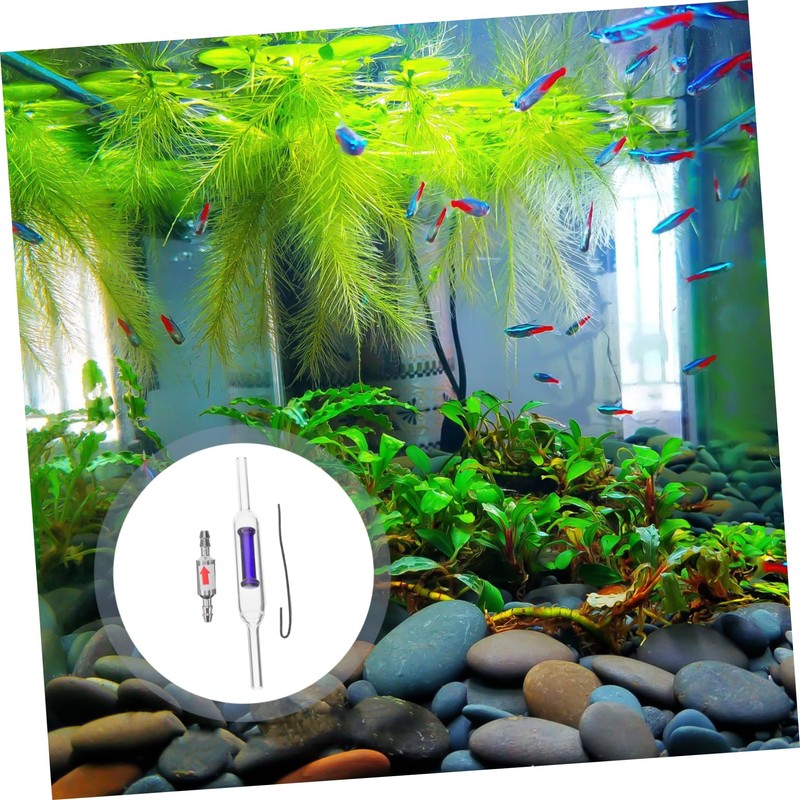 MERRYHAPY 2Pcs Non Return Check Valve Aquarium Pump Protectors One