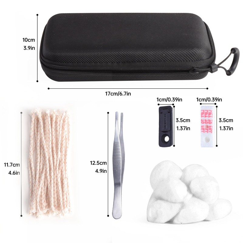 Lighter Repair Kit - Complete Maintenance Tools for Fluid &