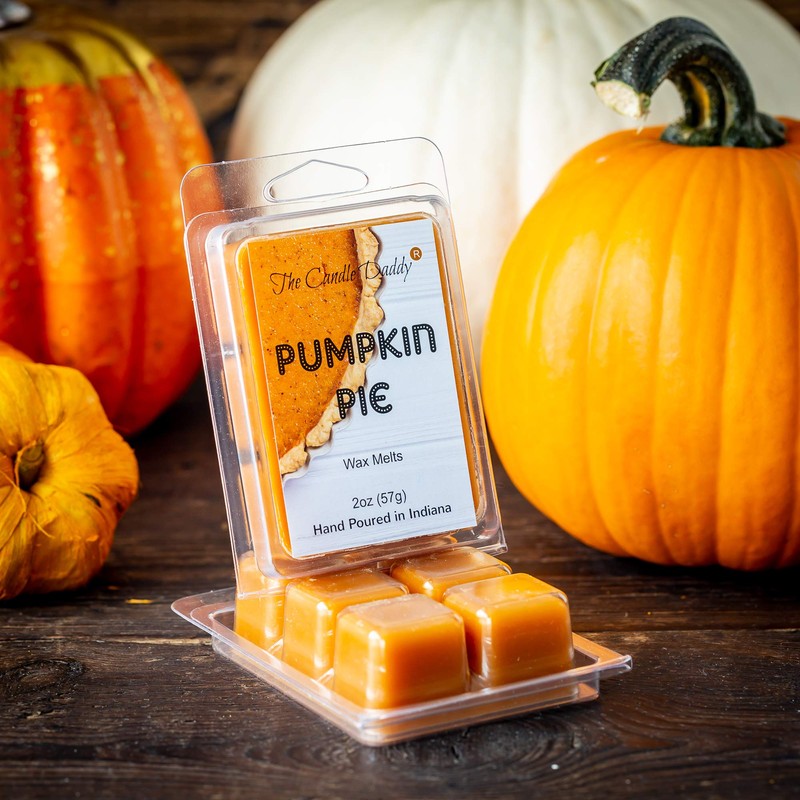 The Candle Daddy Pumpkin Pie Scented Wax Melts Cubes -