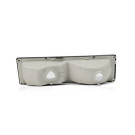 For GMC Pickup Park/Signal Light 1988-1989 Passenger Side C/K; w/quad Sealed Beam Headlamps; w/silver trim -GM2521103 | 5974336