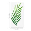 Tropical Leaf Stencils, Fern Leaf Monstera Palm Leaves Wall Stencil