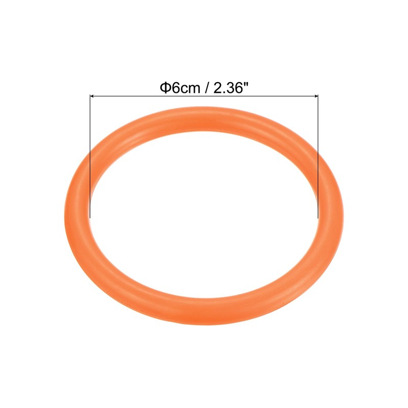 PATIKIL Carnival Ring-Toss Rings 6cm ID, 24 Pack Plastic Hoop