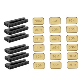 Housoutil 6sets Ceiling Fan Balancing Kit Weights and Clips for Wobble Correction Compatible Ceiling Fans Easy Installation and Usage