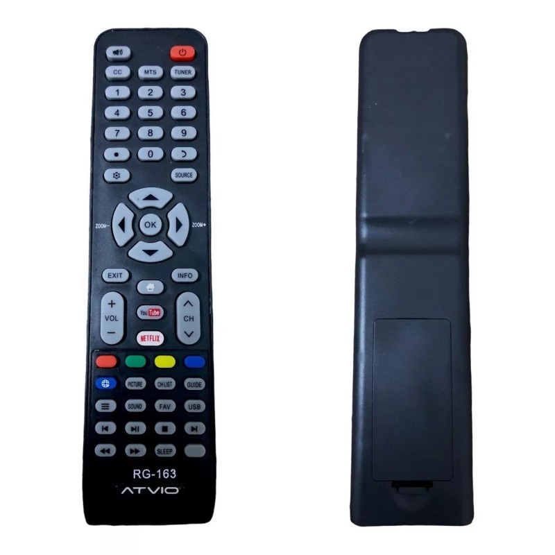 Atvio Control Remoto Para Pantalla Smart Tv Atvio + Pilas