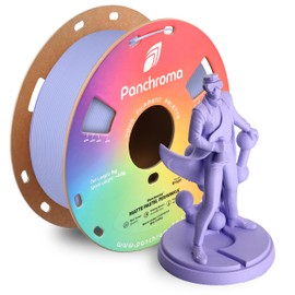 Polymaker Panchroma Matte PLA Filament, Pastel Periwinkle 1.75mm 1kg 3D Printing Filament, Formerly Polyterra Matte, Fit Most FDM 3D Printers, 1kg Spool (2.2lbs)