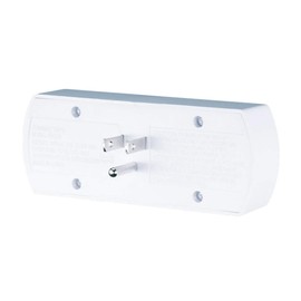 3 Prong Outlet Plug with Switch ON Off Power Wall Tap Adapter Triple Mini Multiple AC Grounded Energy Saving for Indoor Use ETL Listed