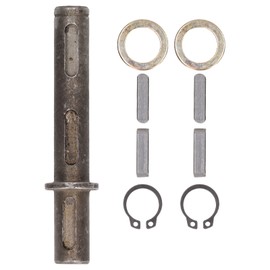14mm Single Output Shaft Alloy Steel RV30 Motor Shaft for NMRV030 RV030 Worm Gear Speed Reducer