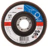 Bosch 2608607346 Flap Sanding Disc, 115mm x 22mm, 120 Grit,