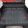 POKIAUTO Cargo Bed Mat for Polaris Ranger XD 1500, Rear