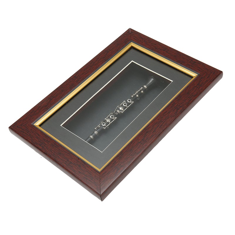 Miniature Flute Exquisite Color Photo Frame Packed Elegant Durable Mini