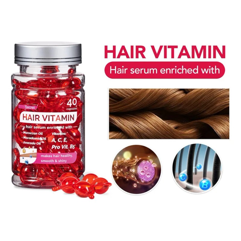 Capilar Reparación Nutrición Cápsulas Hair Vitaminas