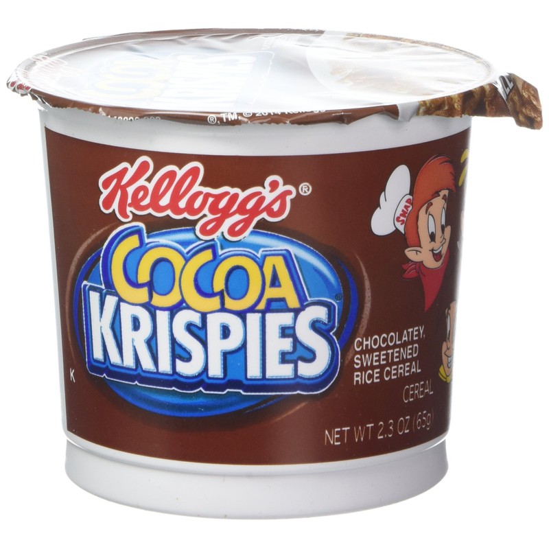 Kellogg's Cocoa Krispies Chocolatey Sweetened Rice Cereal Six 2.3 Ounce
