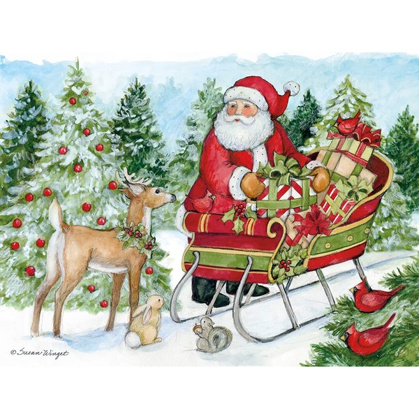 LANG "Christmas Delivery" Pop-Up Christmas Cards by Susan Winget, 8
