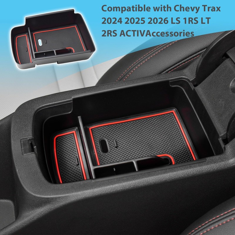 EDBETOS Center Console Organizer Tray Compatible with 2024 2025 2026