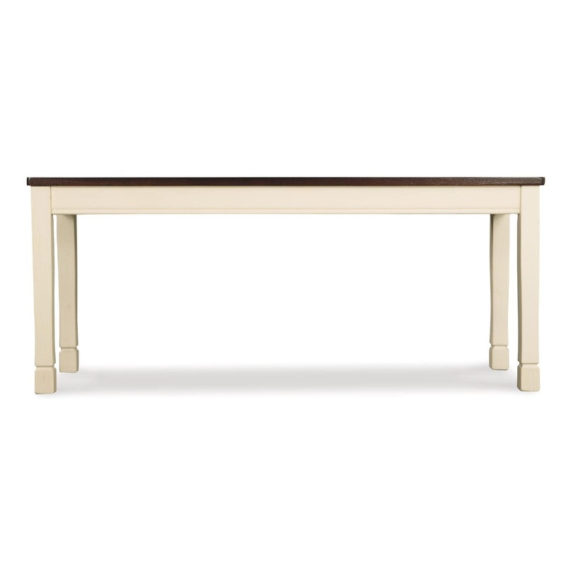 Signature Design by Ashley Whitesburg Cottage Rectangular Dining Bench, Brown