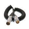 DRRI 2B 8 core Male to 8 core Female Coiled