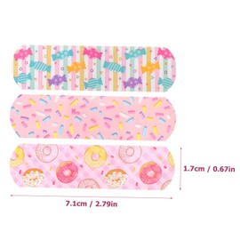 TOVINANNA 60pcs Cartoon Camping Wounds Hemostatic Stickers Cartoon Hemostatic Patches Adults Care Patches Breathable Stickers or