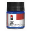Marabu 052 50 ml Silk Paint, Medium Blue