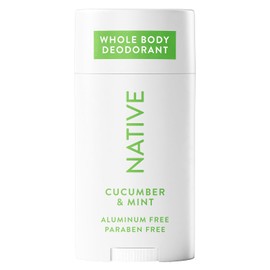 Native Desodorante En Barra para Todo El Cuerpo Contiene Ingredientes de Origen Natural, Desodorante para Hombres y Mujeres | 72 Horas de Protección Contra Olores, Sin Aluminio Con Aceite de Coco y Ma