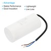 PATIKIL CBB60 100uf Running Capacitor,1Pcs AC 450V 2 Wires 50/60Hz