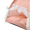 Indoor Pet Tent Detachable Washable Soft Warm Prevent Slip Cute