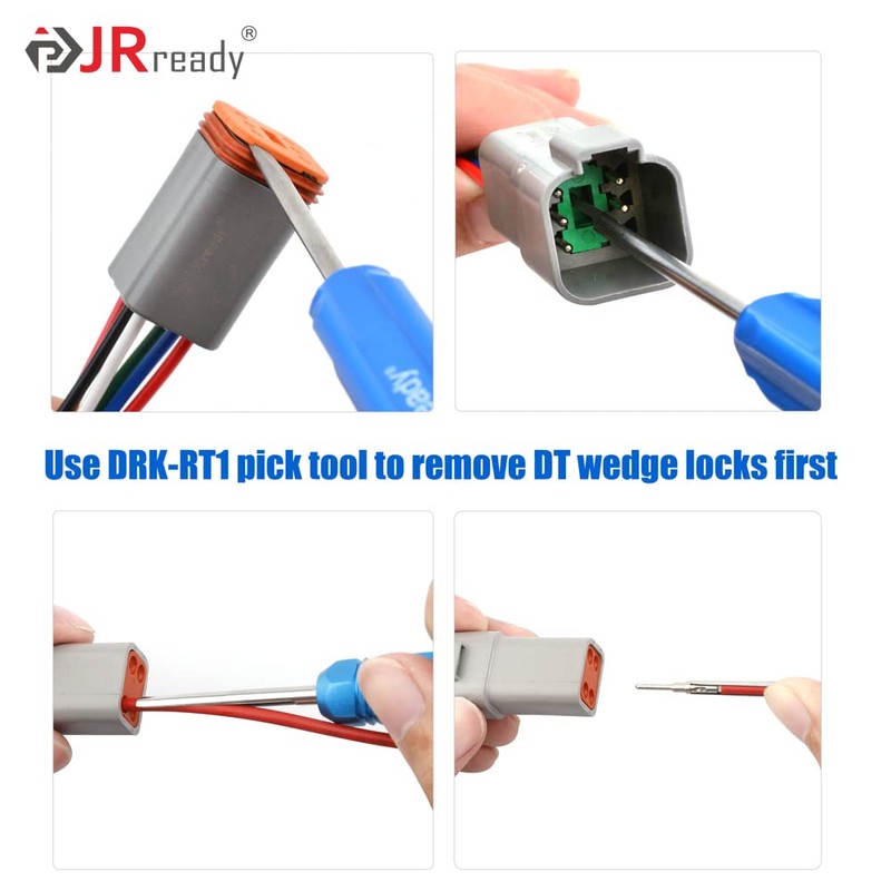 JRready Deutsch Terminal Removal Tool DRK-16DT,Connector Release Tool for Deutsch