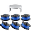 7Pack .065" String Spool Compatible with Hart Auto-Feed String Trimmer