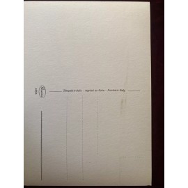 Vintage postcard "Happy new year" in Italian