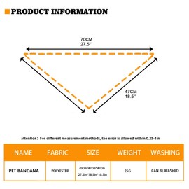 Forchrinse Leopard Print Dog Bandana for Small Medium Large Dog,Soft Comfortable Pet Triangle Bibs Scarf for Puppy Cats Dogs