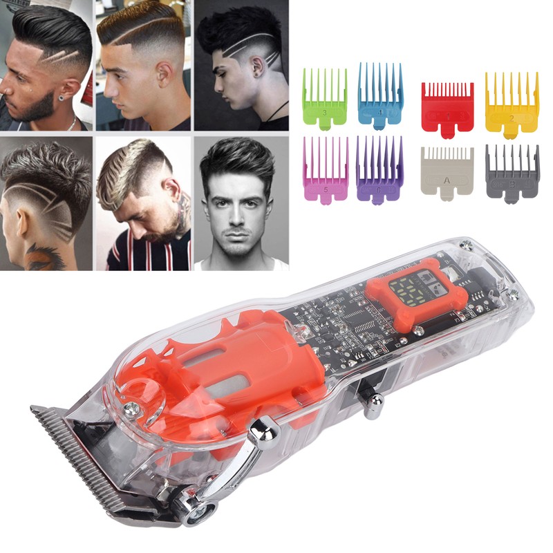 Electric Hair Clipper LED Display Incisive Blade USB Rechargeable Hair