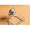 BlissHome Lock 'n Roll Suction Cup Soap Dish: No-Drill, Rust-Resistant