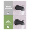 OrgCreator Tub Spout Cover Ring with Seal Back Hole Cover