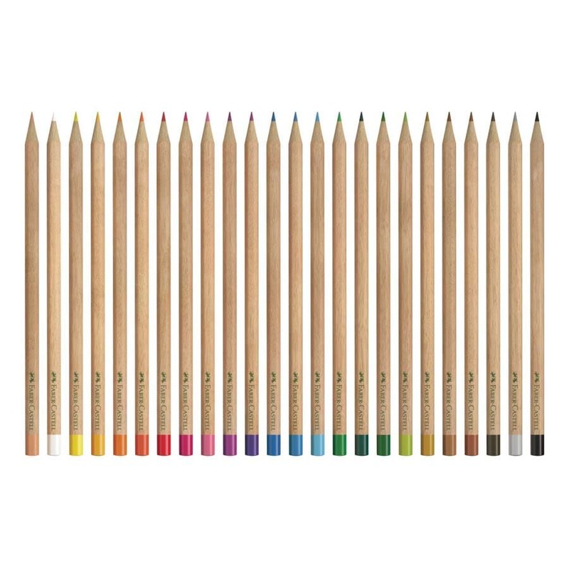 ファーバーカステル(Faber-Castell) 色鉛筆 ナチュラル 24色セット 27181002